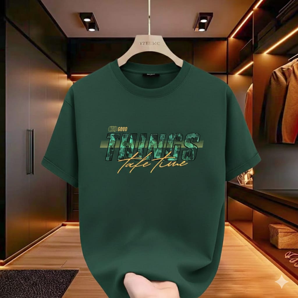 Premium Cotton Drop Shoulder Tshirt